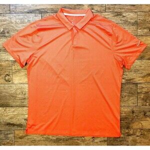 Nike Men's Dri-Fit Golf Polo Size XL Orange